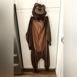 Like New Adult size Bear Union Suit, one size fits most
